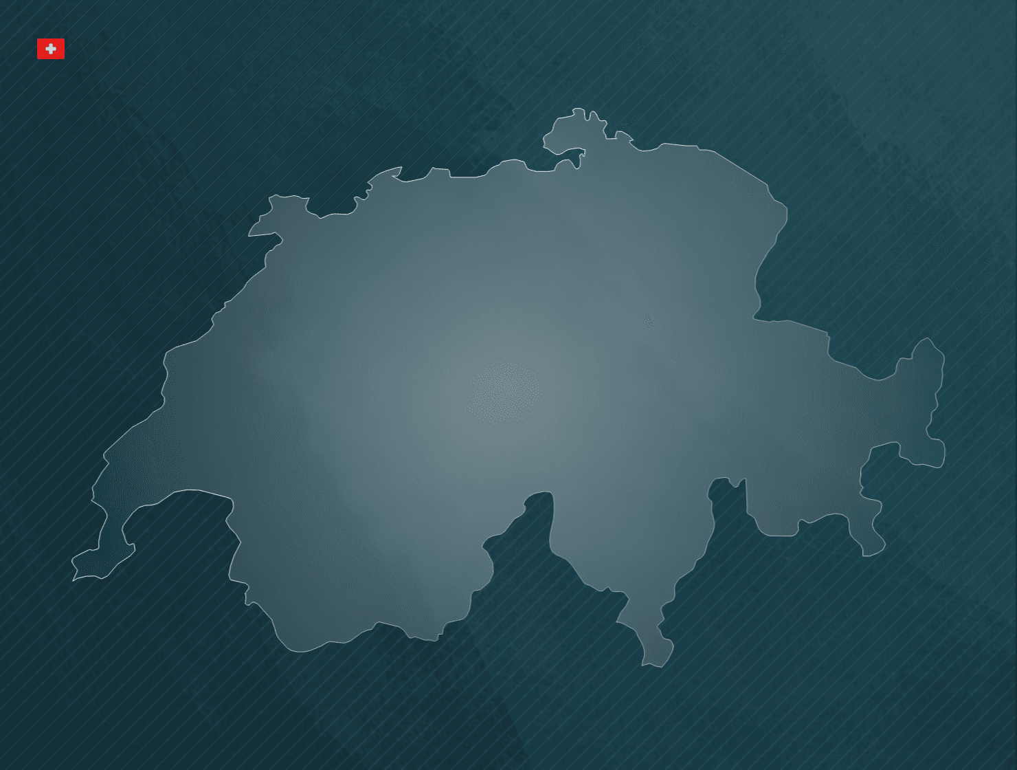 Karte der Schweiz